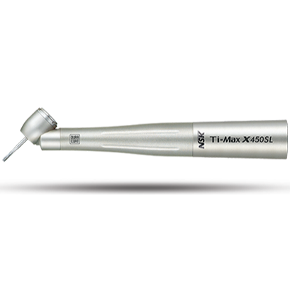 NSK Ti-Max X450SL Titanium high speed HP, Optic, 45Deg Angled, Std Head For Sirona coupling