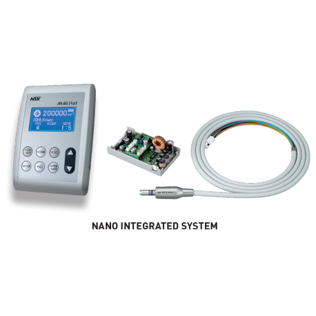 NSK NLX Nano LED Brushless electric micromotor, Integrated Kit with Multipad