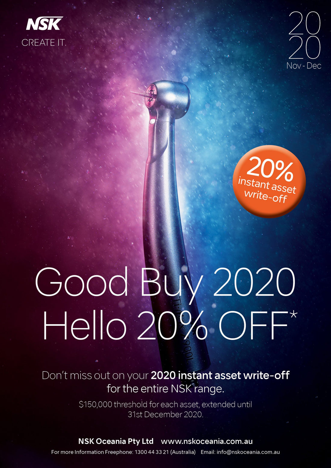 NSK Good buy 2020 and Hello 20% off!