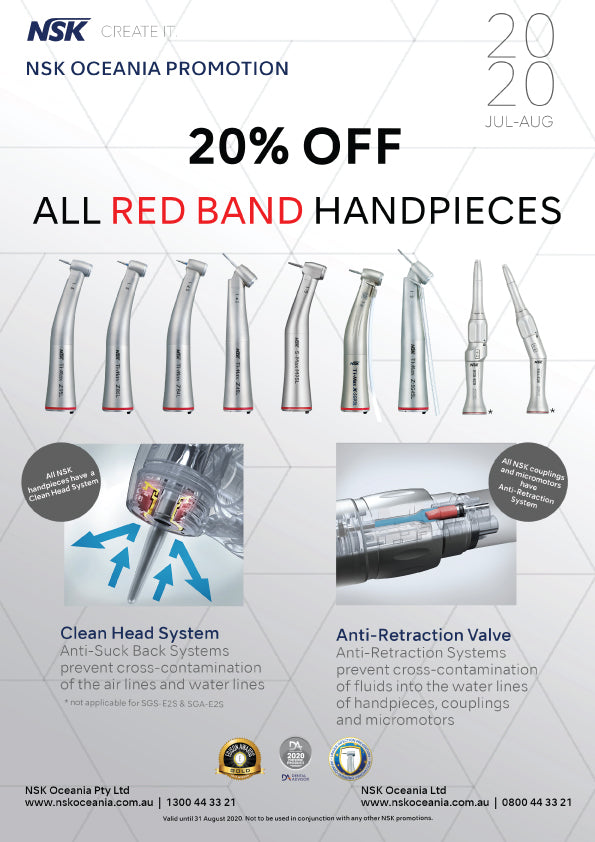 NSK August Promotions Dental Australia